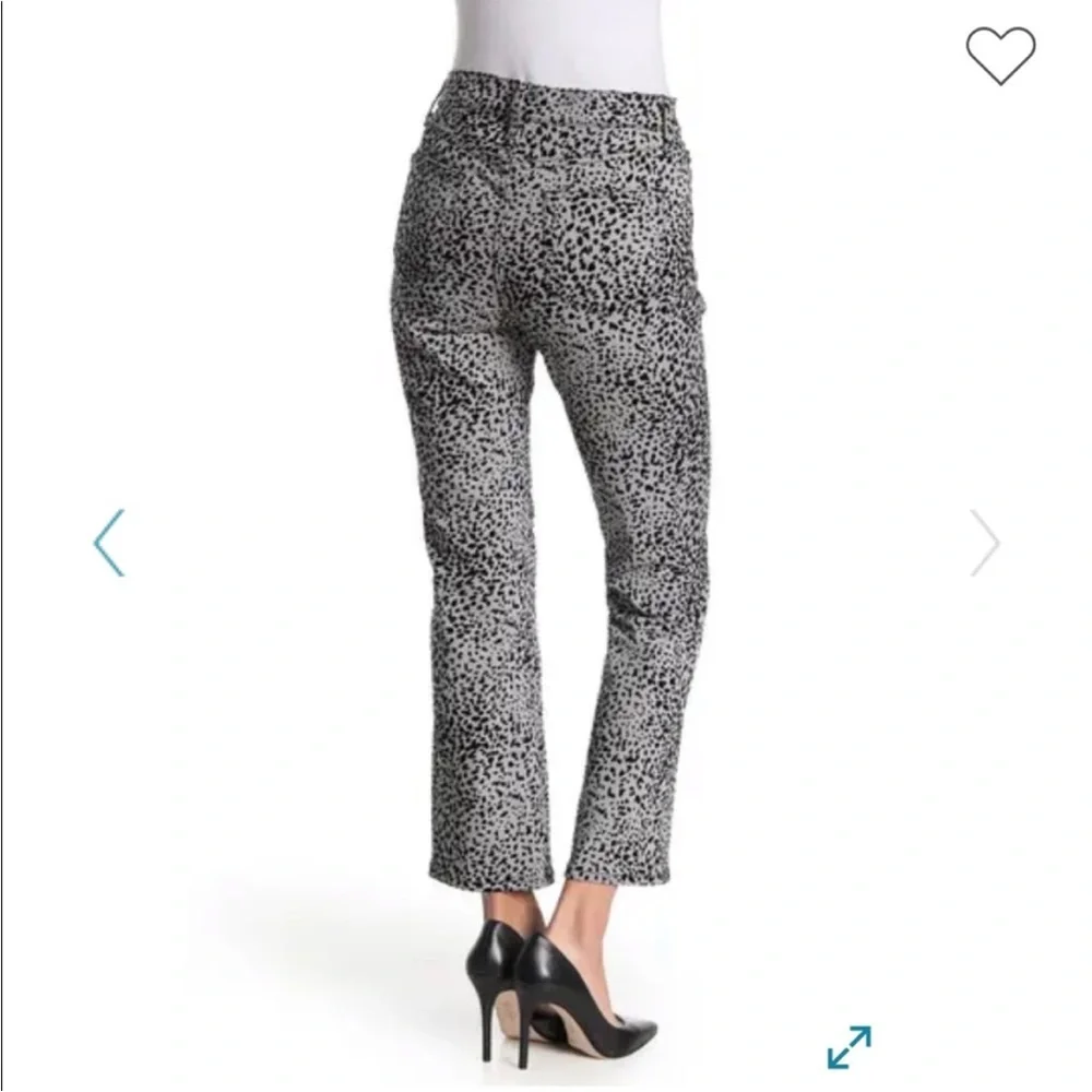 Chic Black and White Patterned Pants - Picture 2 of 2